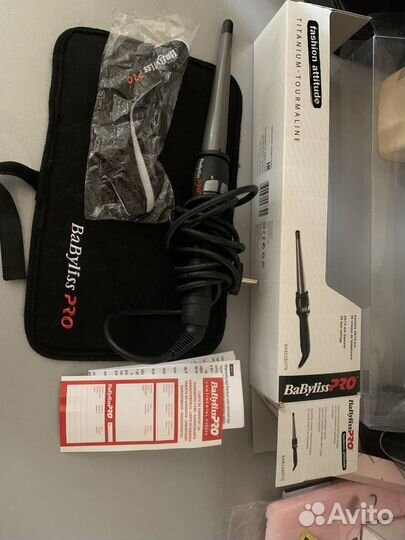 Плойка BaByliss PRO Titanium tourmaline 13-25 мм