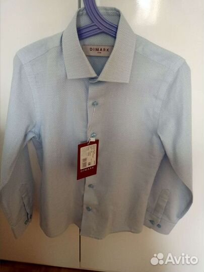 Рубашка новая Dimark для мальчика 116