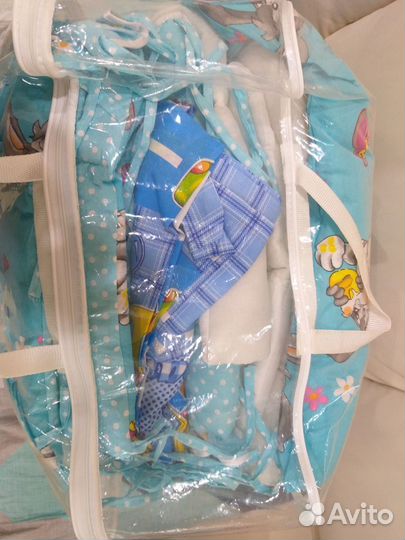 Постельное белье и бортики