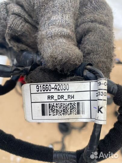 Проводка двери Kia Ceed 2 JD