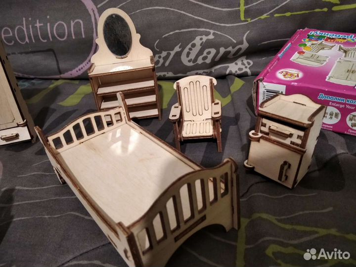 Мебель для кукол, конструктор