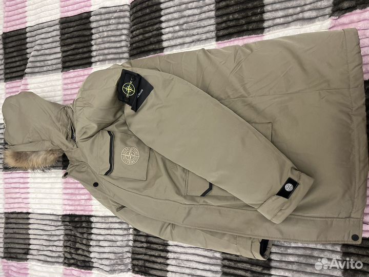 Пуховик мужской stone island