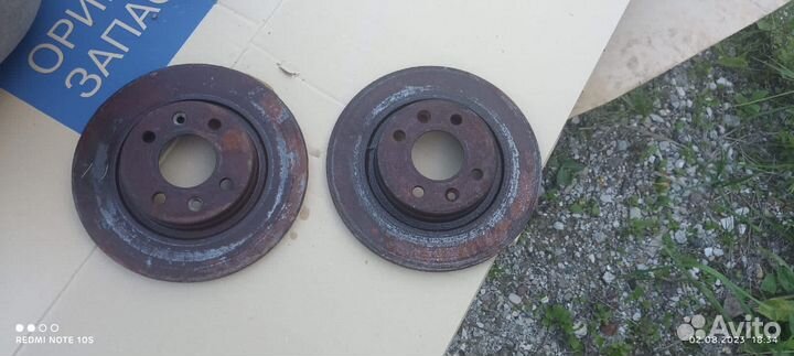 Тормозные диски на renault logan 1