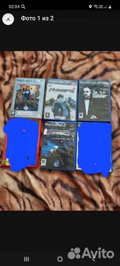 Коробочки для игр playstation 2