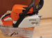 Новая бензопила Stihl ms 390