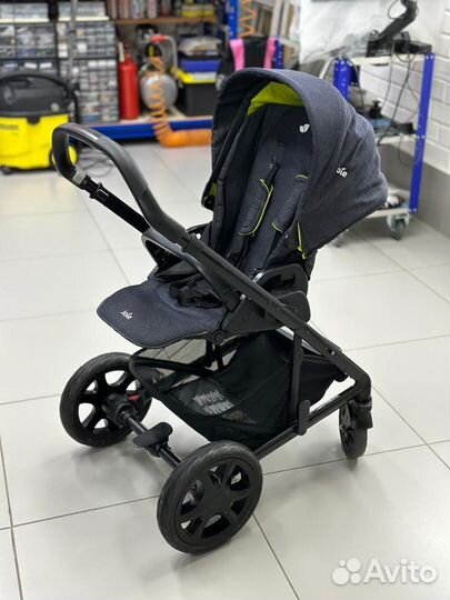Коляска Joie Chrome DLX Denim Zest