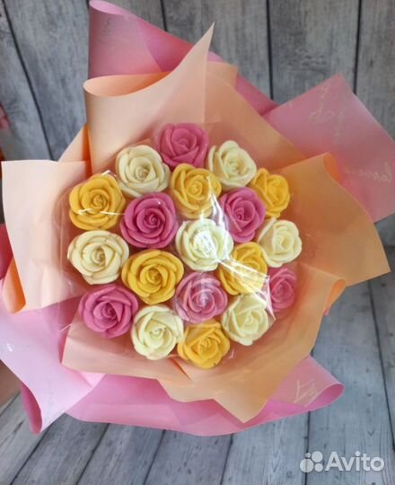 Роза из шоколада,шоколадные цветы,букеты