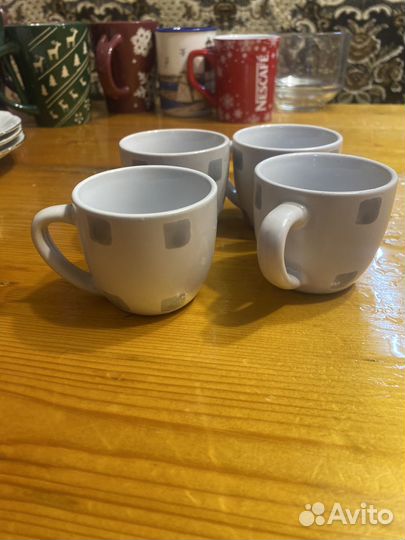 Посуда чашки чайник блюдца