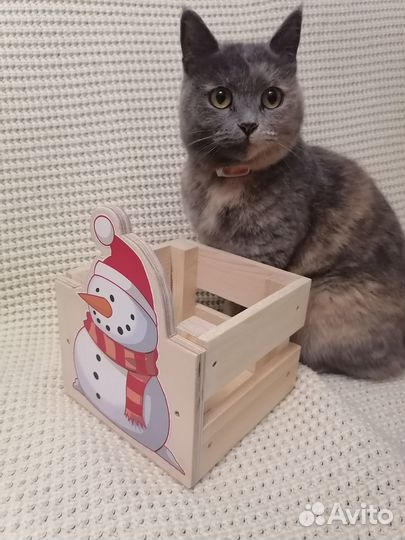 Деревянные коробочки для подарков