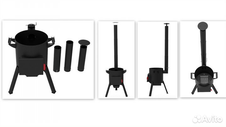 Печи для казана Берель