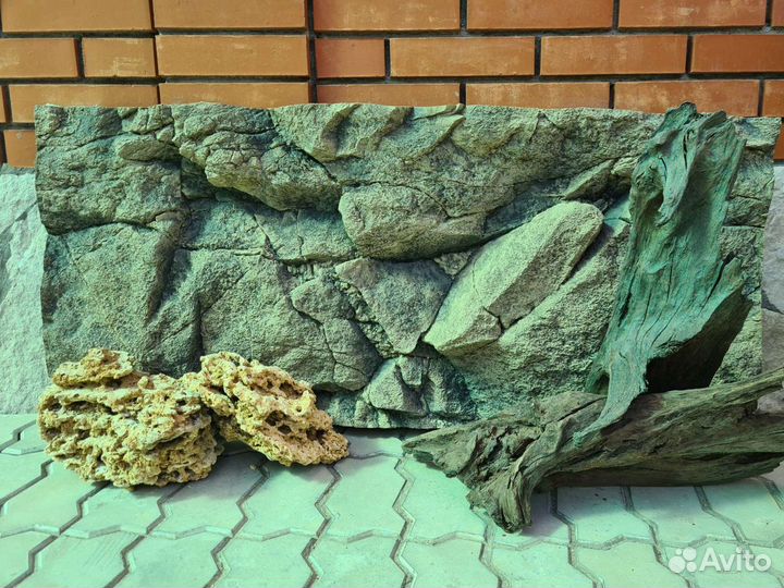 Фон 3D для аквариума