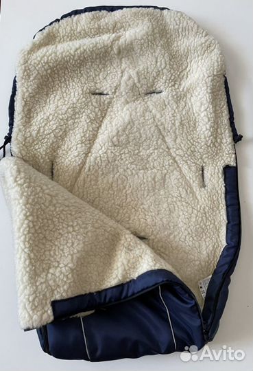 Меховой утеплитель в коляску