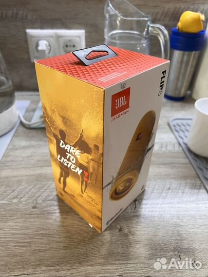 Колонка JBL Flip 5 Желтая