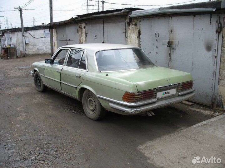 Mercedes-Benz S-класс 2.7 AT, 1979, битый, 250 000 км