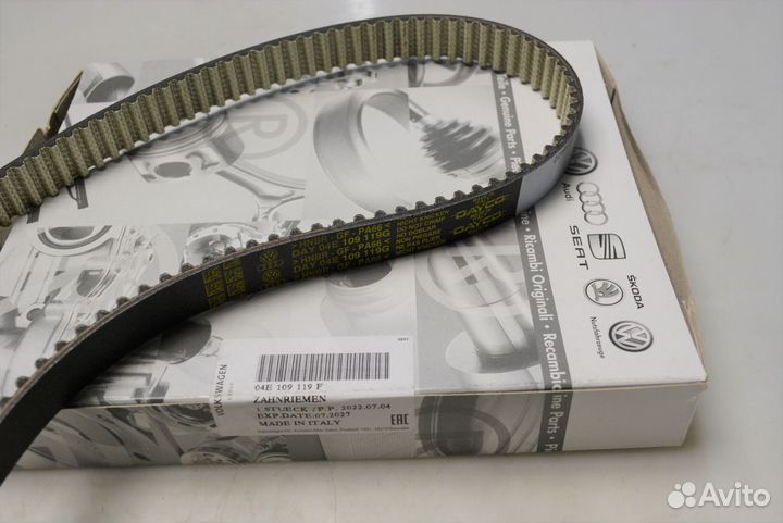 Ремень грм Volkswagen 04E109119F (оригинал)
