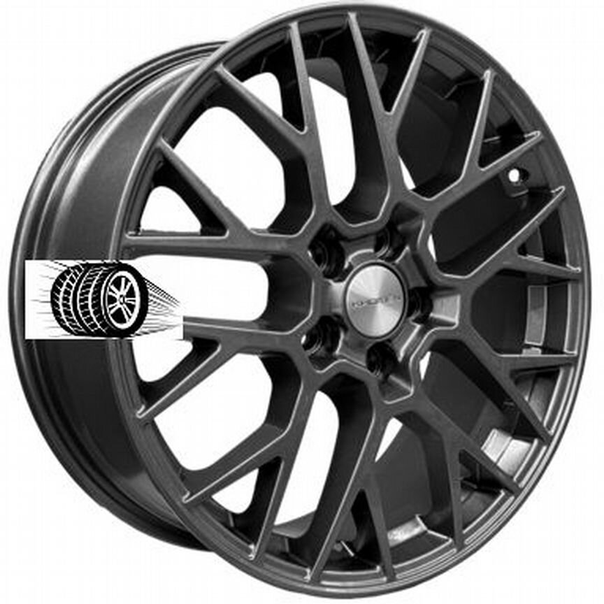 Литые диски Khomen Wheels 7×R18 5×114.3