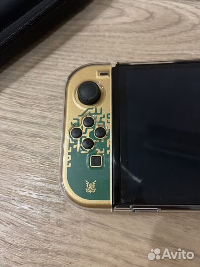 Nintendo switch oled zelda прошитая чип 64+128gb