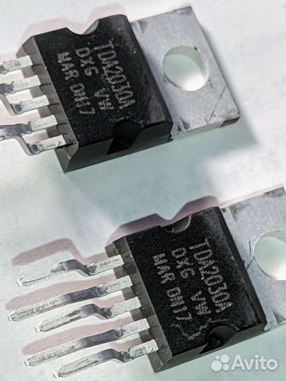 Микросхема tda2030a усилитель