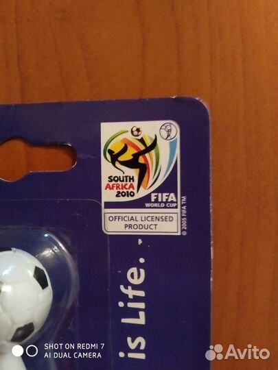 Новая ручка подарочная футбол юар