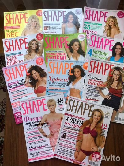 Журналы shape коллекция за 11 лет