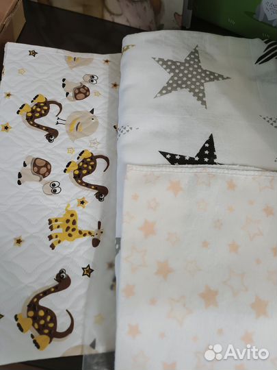 Набором: Бутылочка 0+, муслиновая пелёнка, клеенка