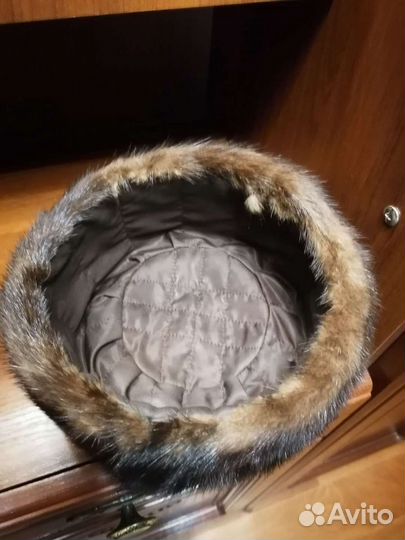 Шапка норковая женская