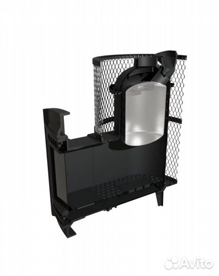 Печь для бани Атмосфера L нержавеющая сетка