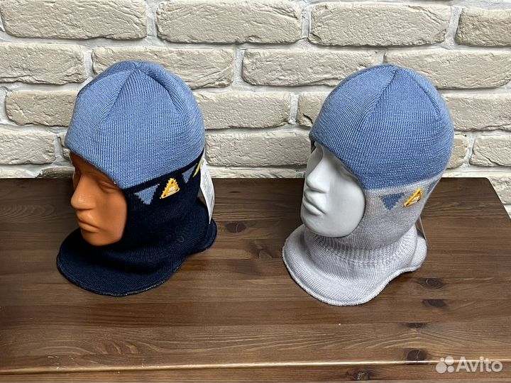 Шапки шлемы осень/зима утепленные