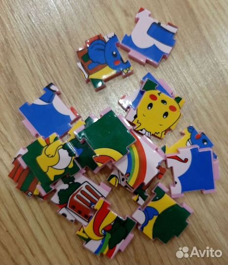 Пазлы пластиковые