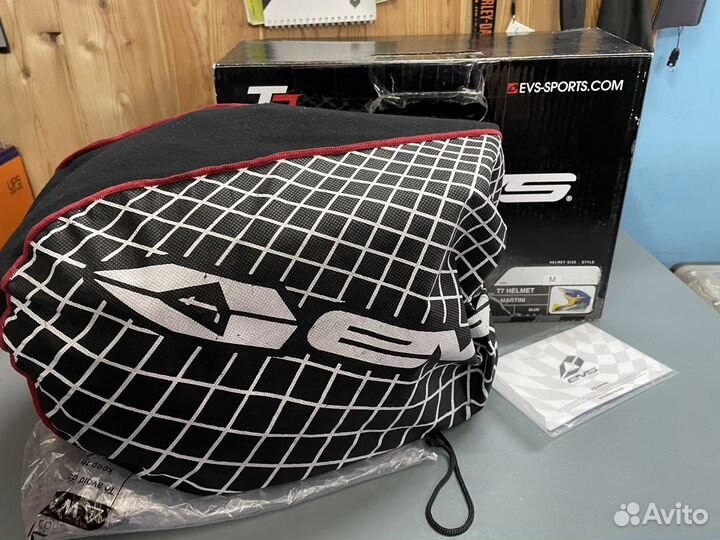 Мото экип (Шлем EVS T7, черепаха FOX)