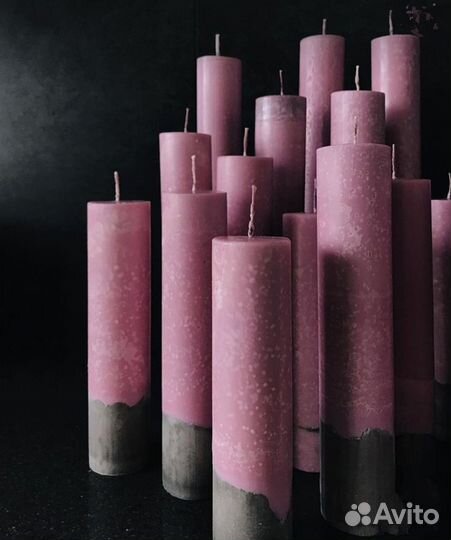 Свечи большие