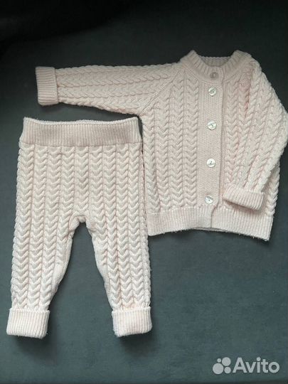 Детский вязаный костюм