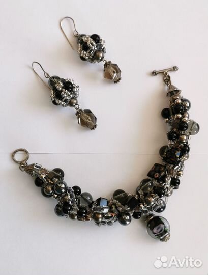 Винтажный комплект украшений