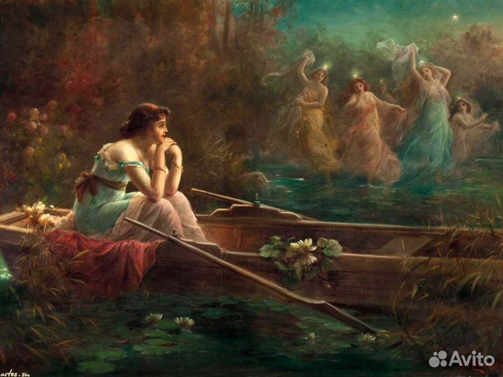 Портреты и картины, роспись стен