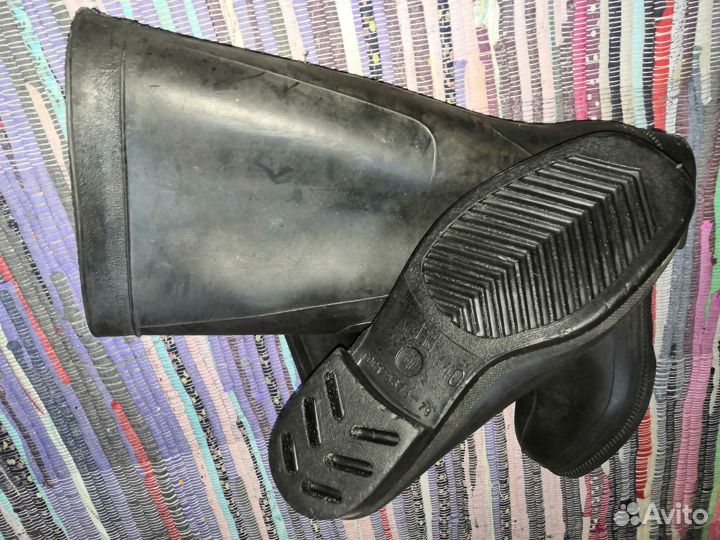 Сапоги резиновые мужские для охоты и рыбалки