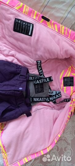 Зимний костюм для девочки 128