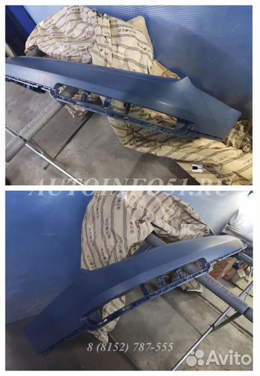 Бампер задний Audi Q7 (4L) 2005-2015