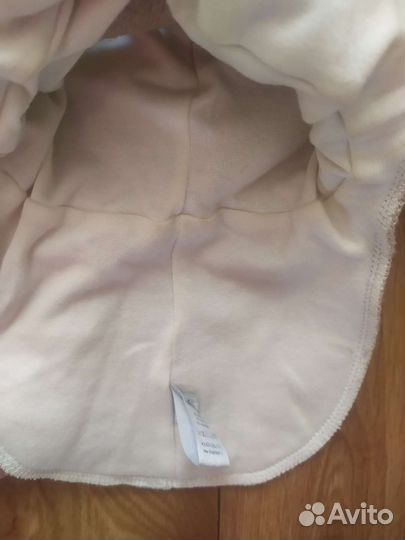 Зимняя шапка- шлем на 1-2 года р.46-48 г