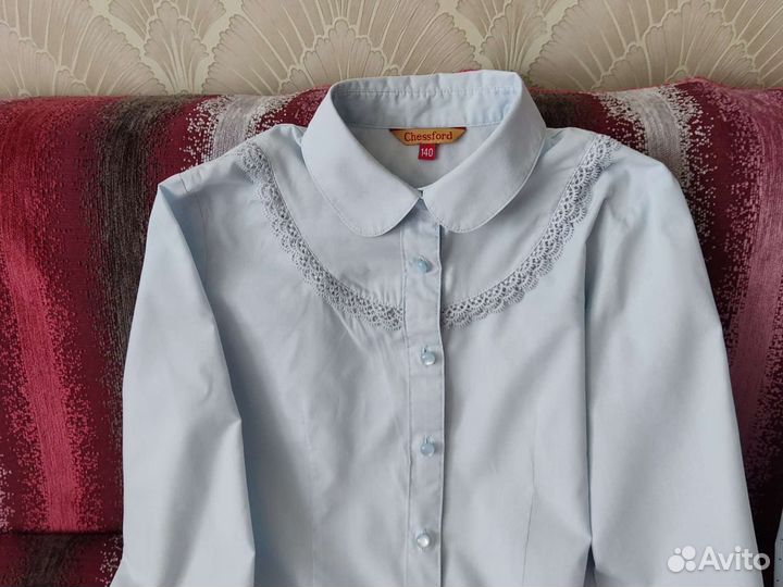 Для школы платье, сарафан,блузки для школы 140-146