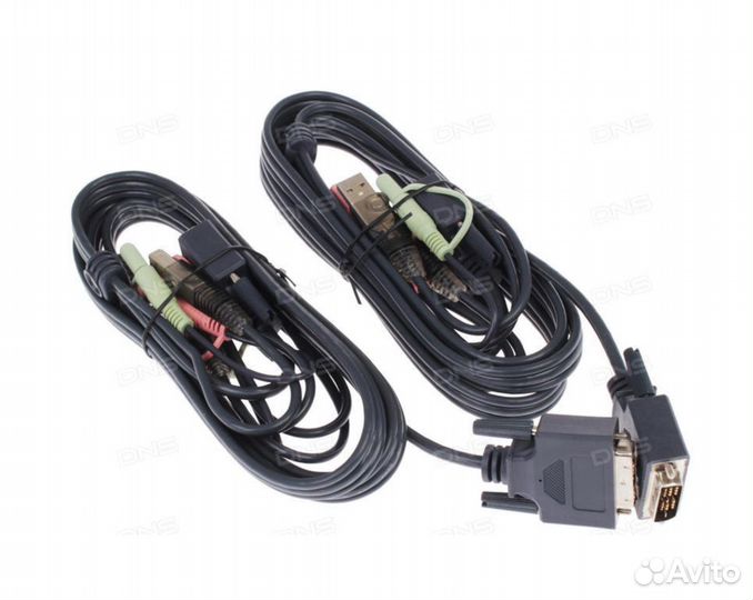 KVM Кабель с Интерфейсами USB,DVI-D Single Link