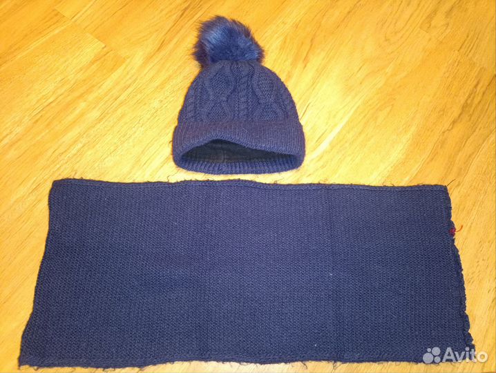 Зимняя шапка и снуд