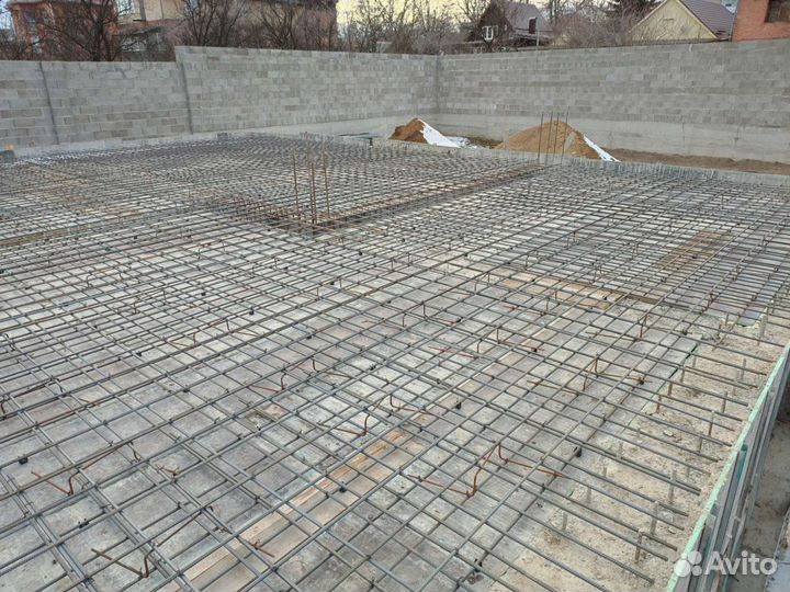 Бетонные работы, опалубка