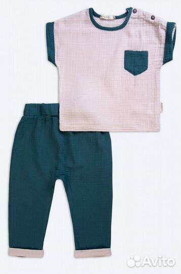 Костюм из муслина для малыша