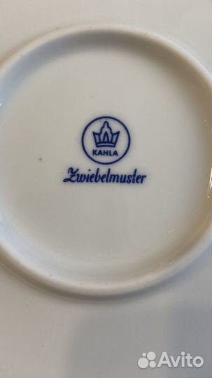 Фарфоровая посуда kahla, серия Синий лук