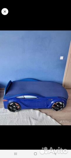 Детская кровать машина для мальчика