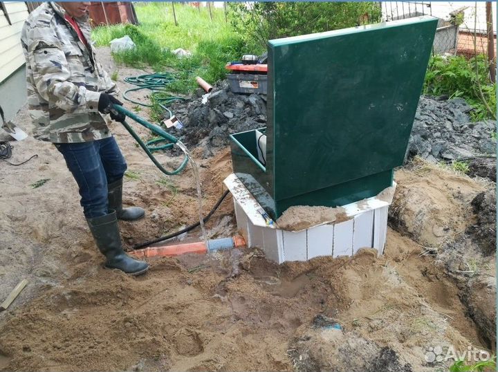 Септик для дома и дачи + монтаж + гарантия