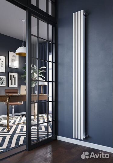 Вертикальный радиатор Costola V (Loten Grey V)