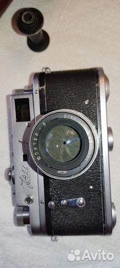 Зоркий 4 экспортный редкая надпись рабочий юпитер