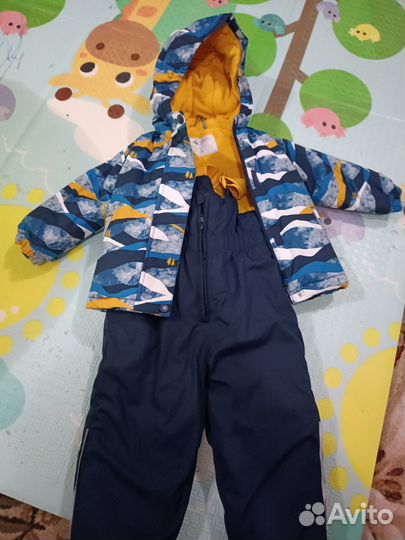 Зимний комбинезон для мальчика