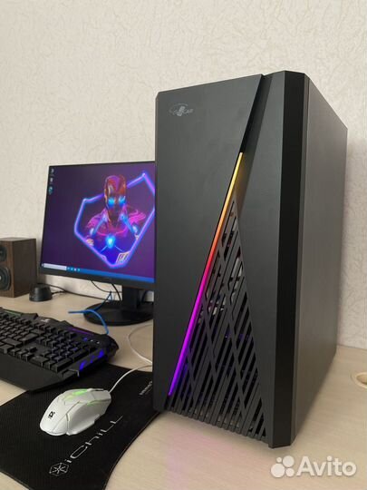 Игровой компьютер ryzen 5/rtx 2060 6 gb/ 16 gb